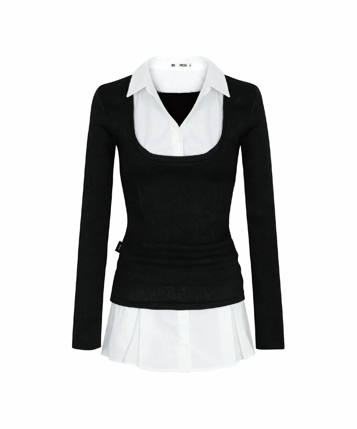 비엔프롬(BNFROM) CLASSIC STUDY SWEATER DRESS