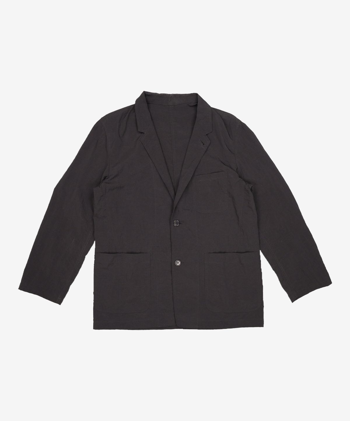 노매뉴얼(NOMANUAL) NYLON SET-UP JACKET - BLACK L
