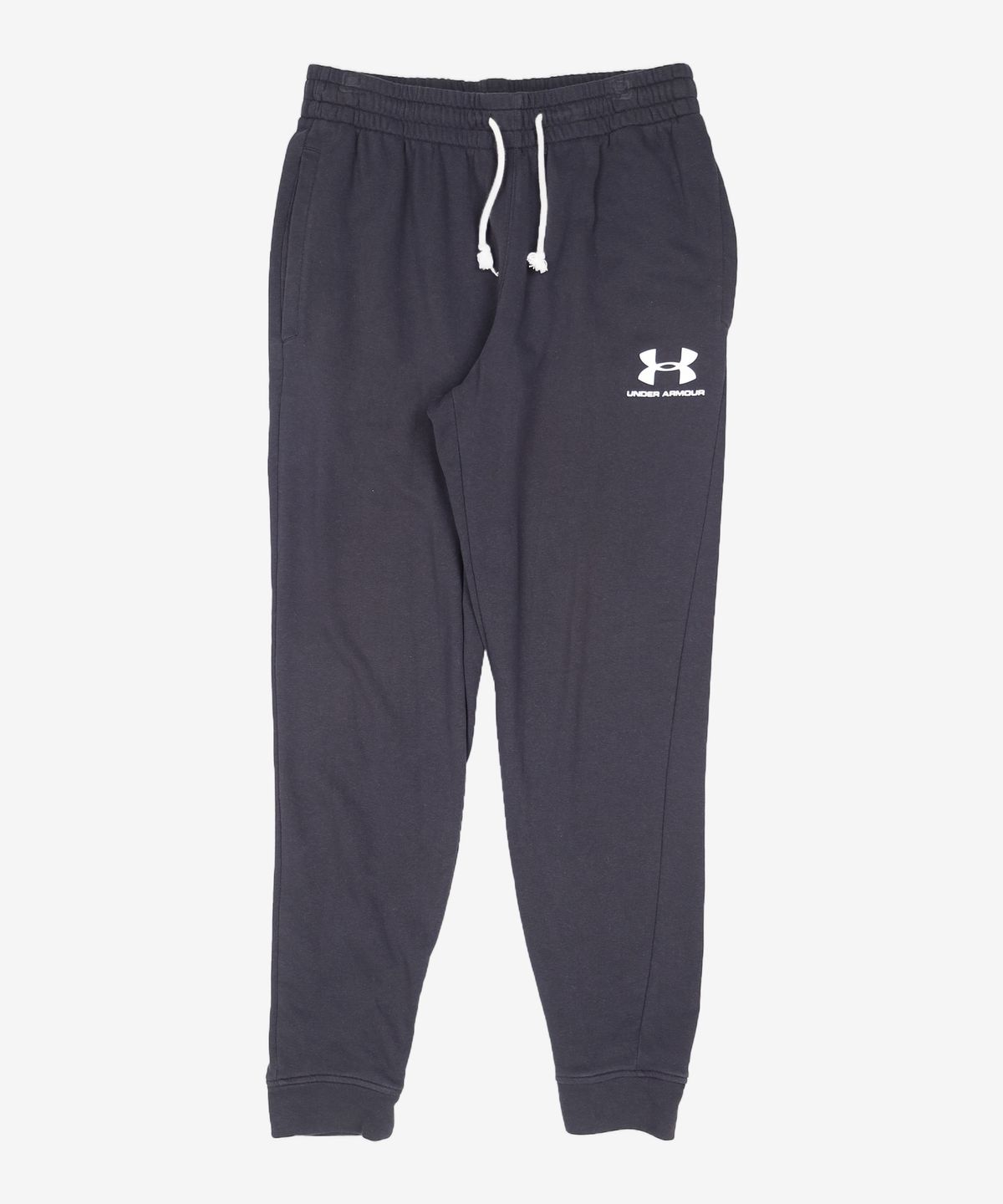 언더아머(UNDERARMOUR) UA 스포츠스타일 테리 조거팬츠 남성용 블랙 1329289-001 XL