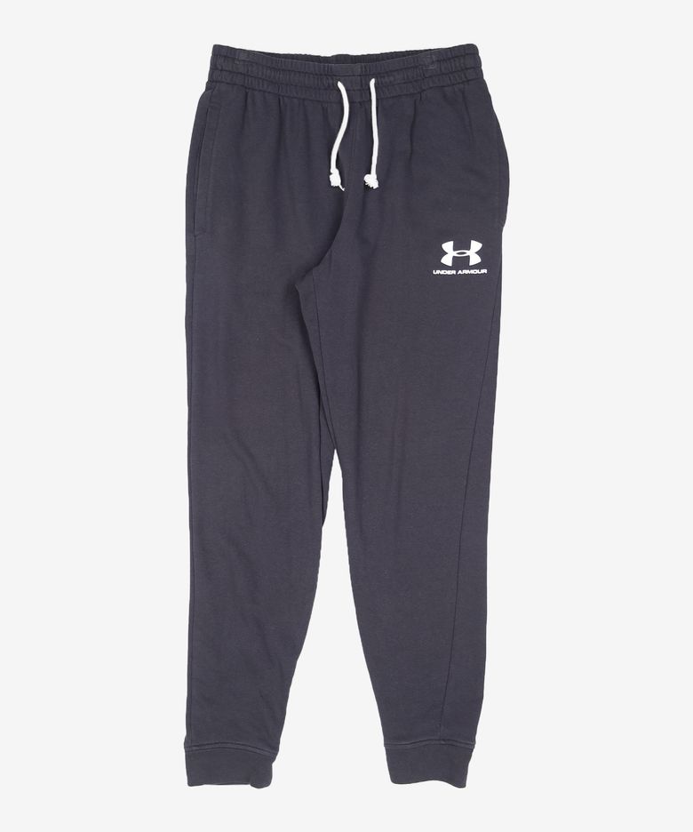 UA 스포츠스타일 테리 조거팬츠 남성용 블랙 1329289-001 XL