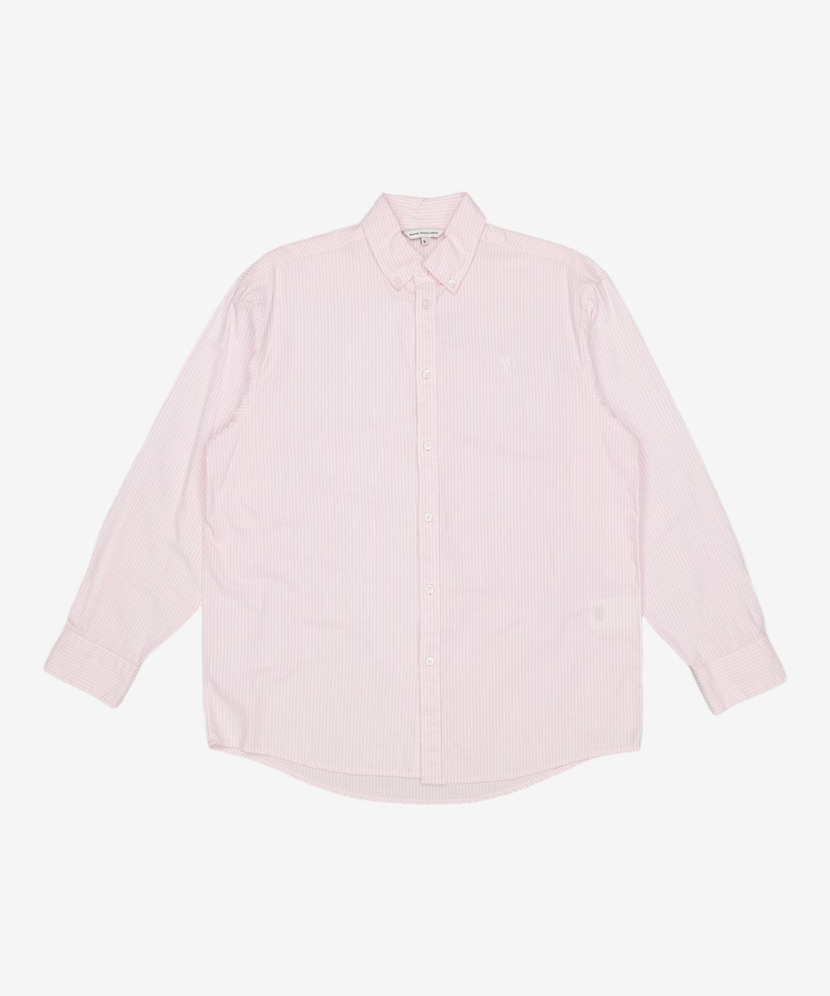 마리떼 프랑소와 저버(MARITHÉ + FRANҪOIS GIRBAUD) EMBROIDERY OXFORD SHIRT stripe pink M
