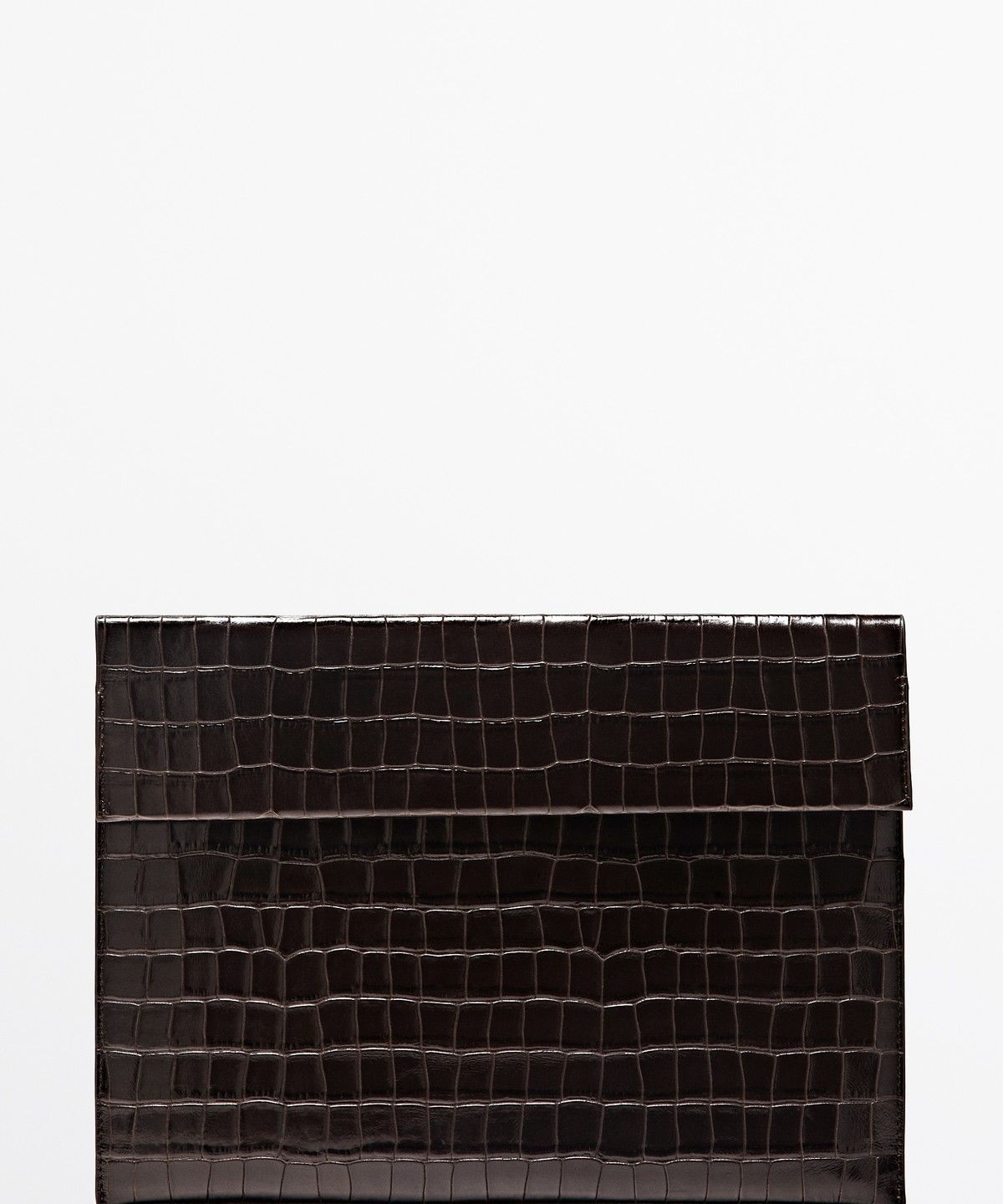 마시모두띠(MASSIMO DUTTI) 텍스처 노트북 케이스