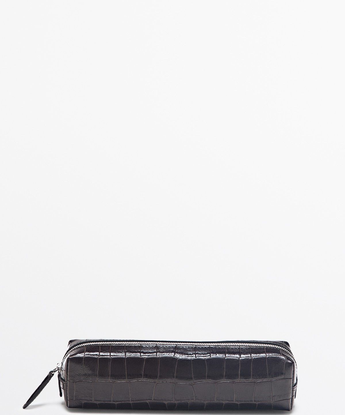마시모두띠(MASSIMO DUTTI) 텍스처 레더 케이스