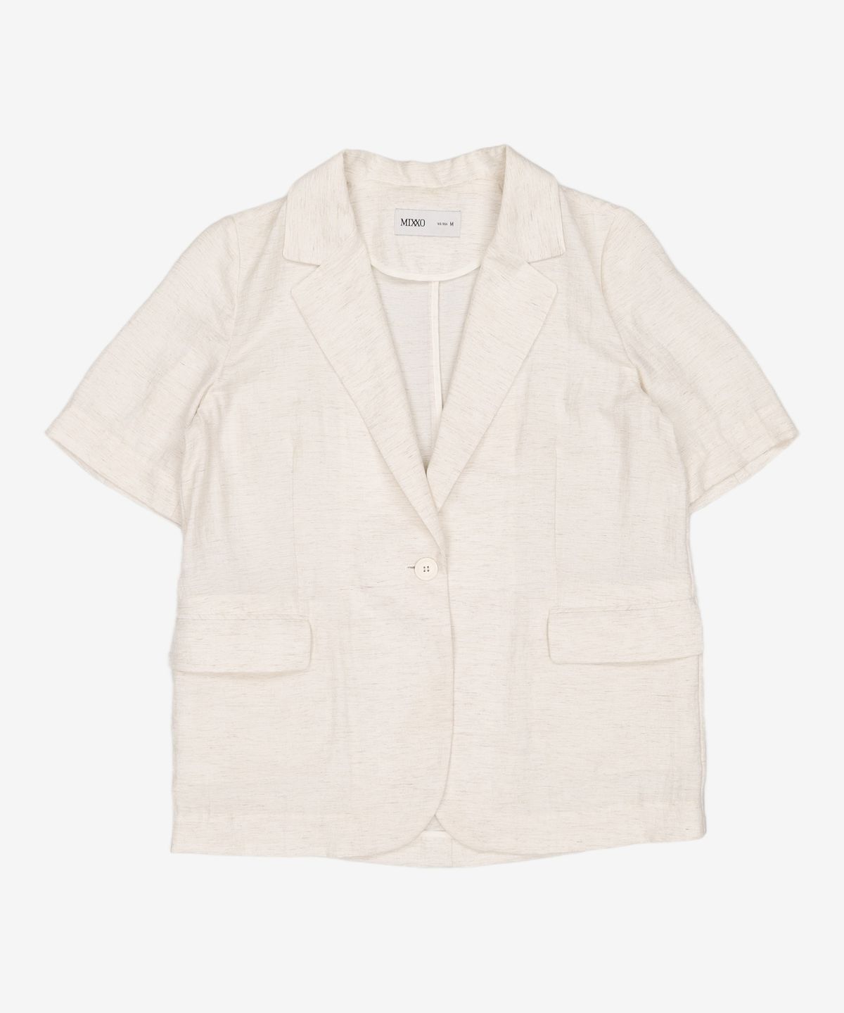 미쏘(MIXXO) 원버튼 반팔 자켓 (JKB62QB RE) MIWJKB81QB M