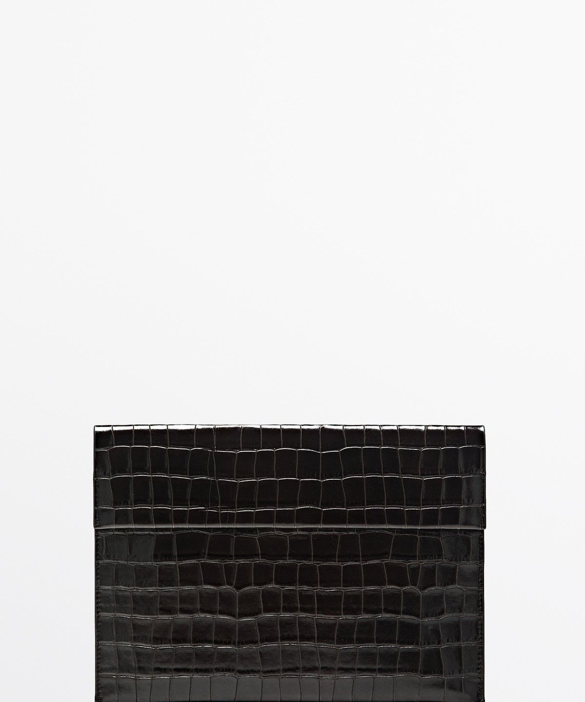 마시모두띠(MASSIMO DUTTI) 텍스처드 레더 아이패드 케이스
