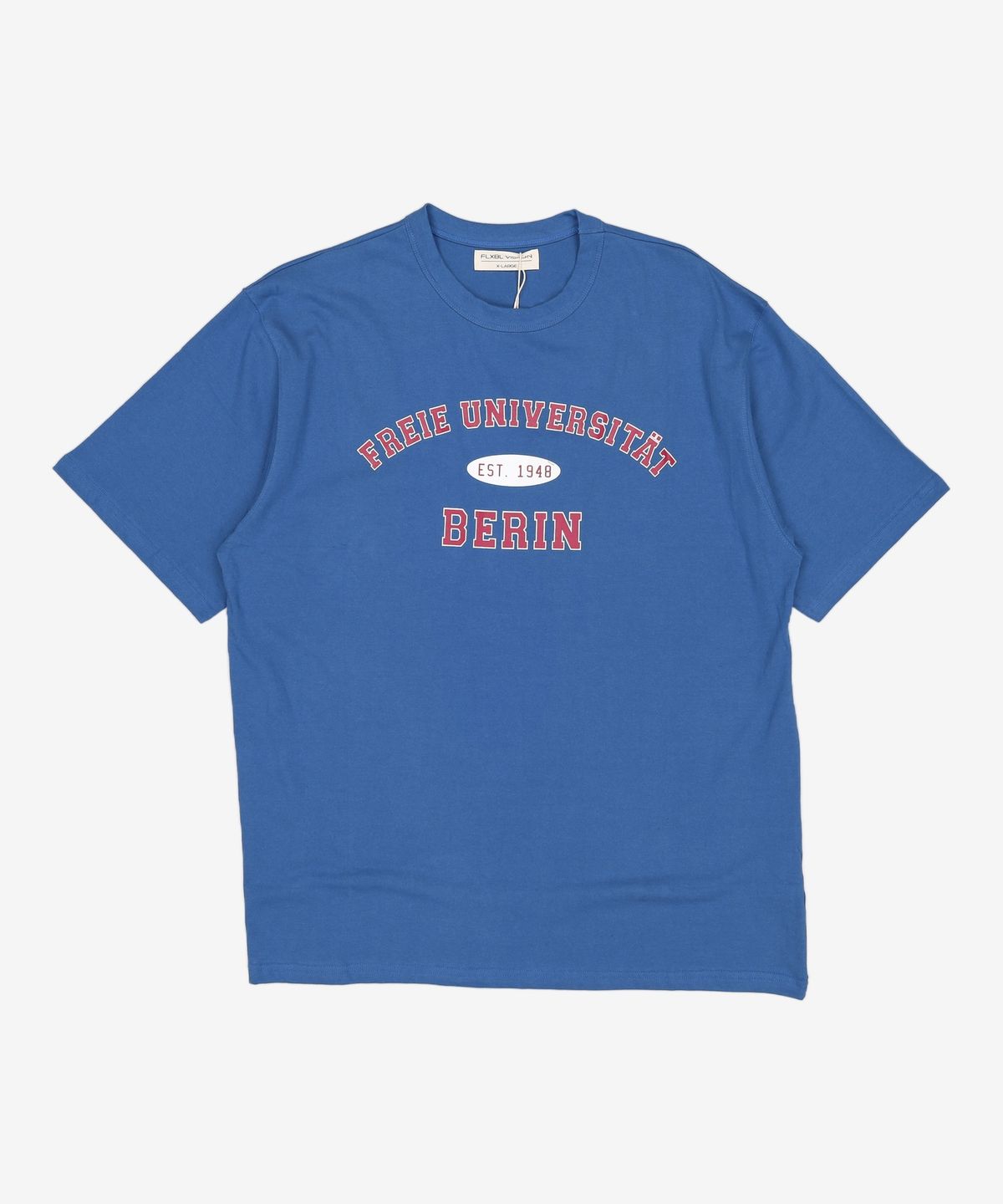 플렉서블(FLXBL) BERLIN UNIVERSITY HALF TEE GREY XL
