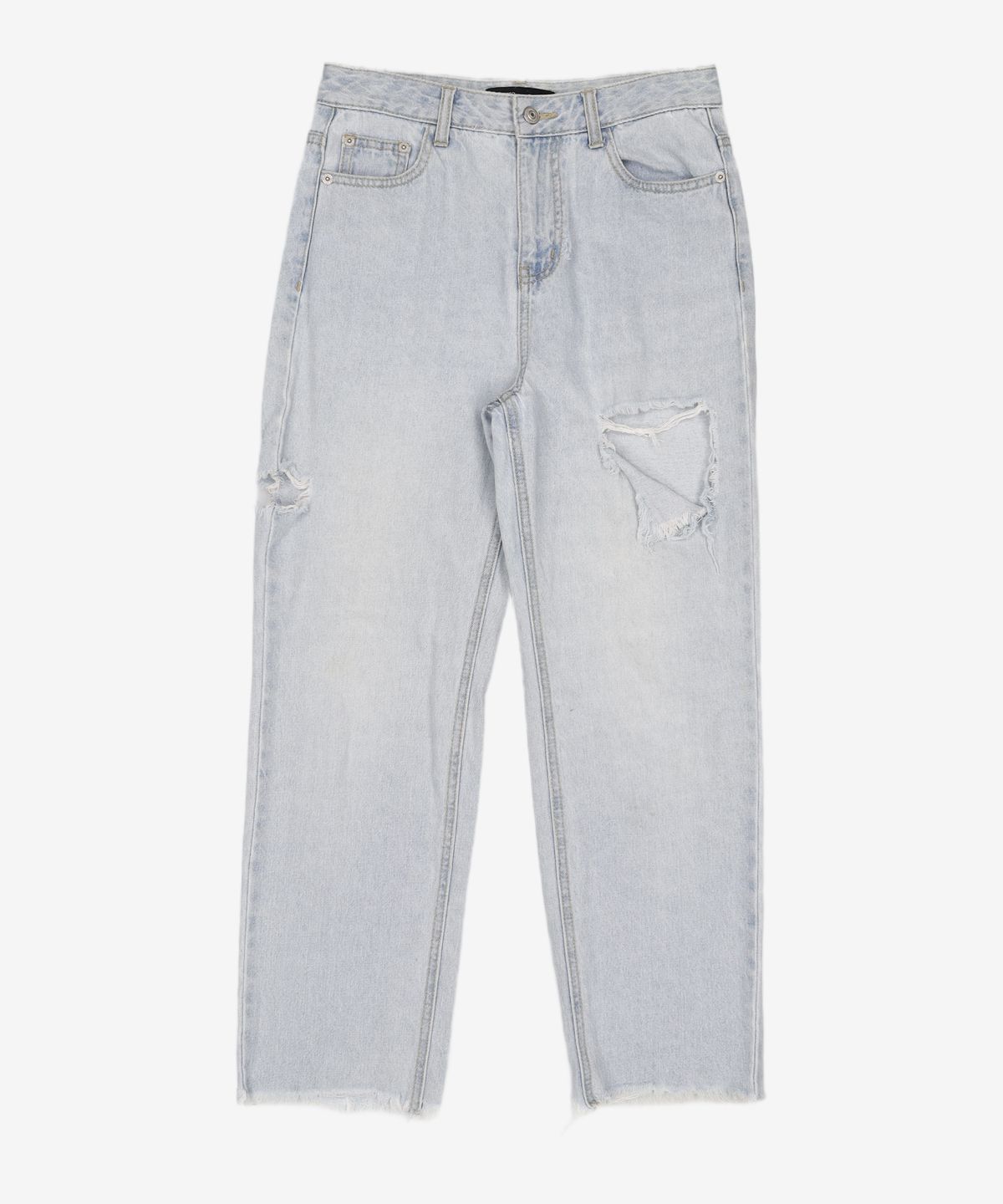 미쏘(MIXXO) 롤업 일자핏 데님(TJB737J RE) MIWTJB93QJ 26