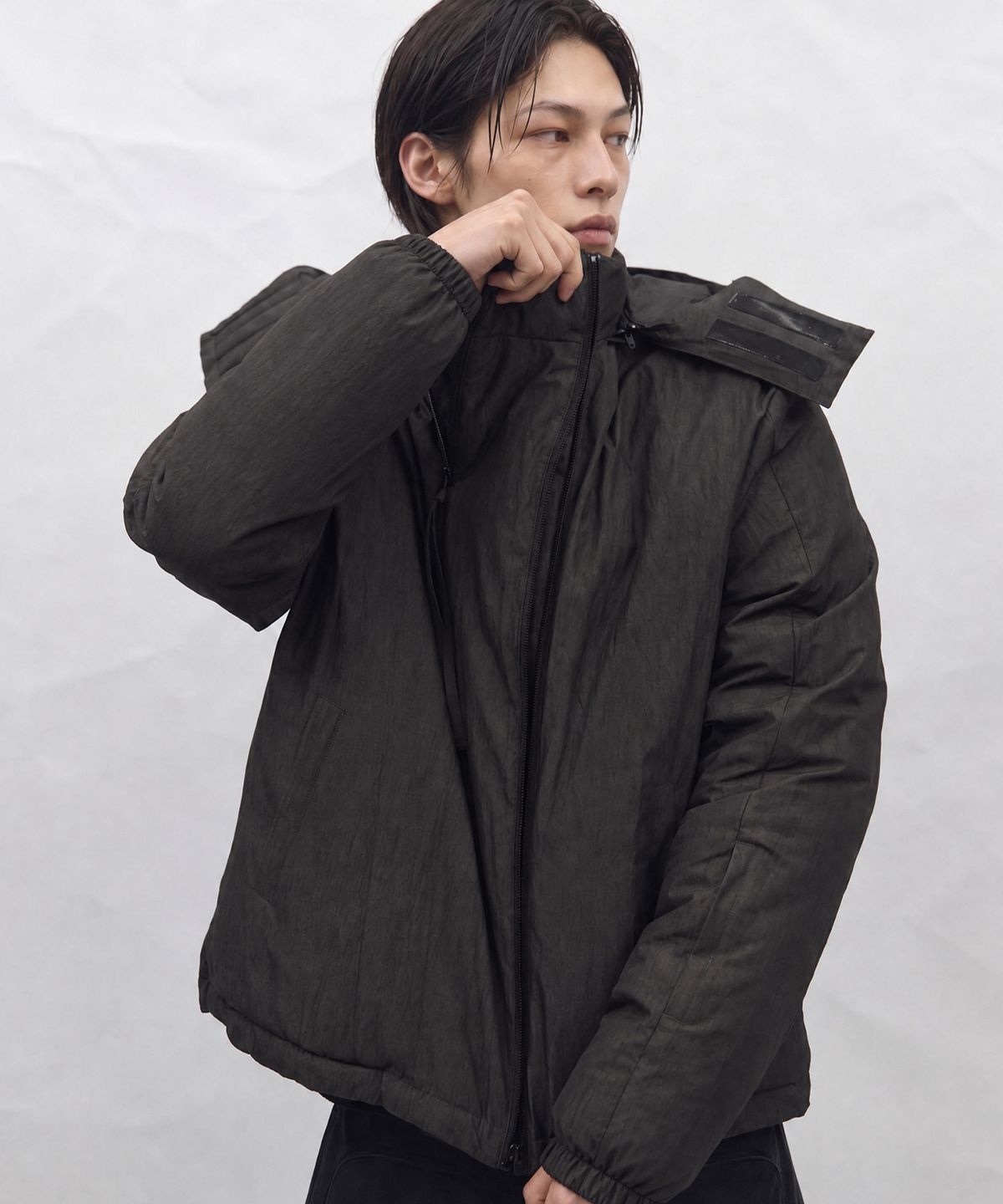 비엘알(BLR) Dual Zip Hooded Puffer Jacket