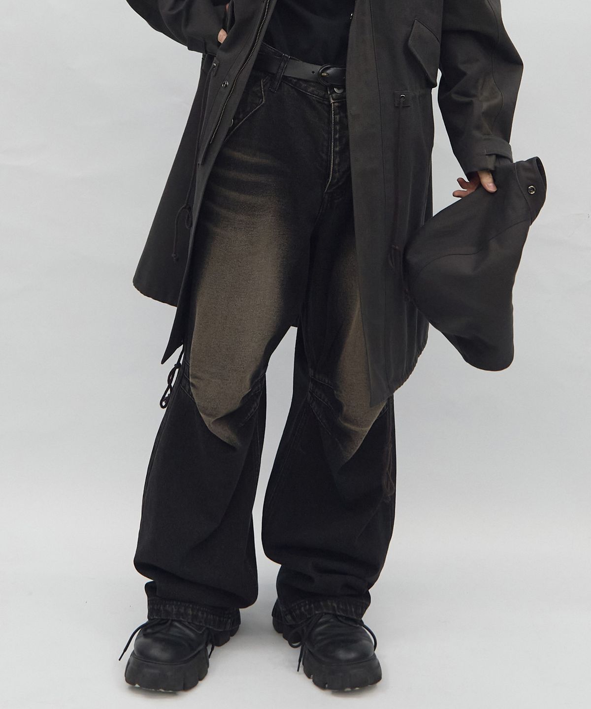 비엘알(BLR) Flap Pocket Field Pants Brown