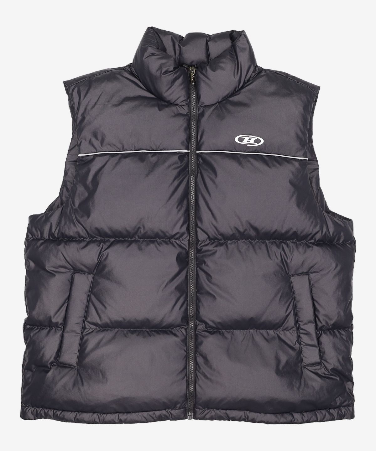 본투윈(BORN TO WIN) SYMBOL B PUFFER DOWN VEST [BLACK] 2