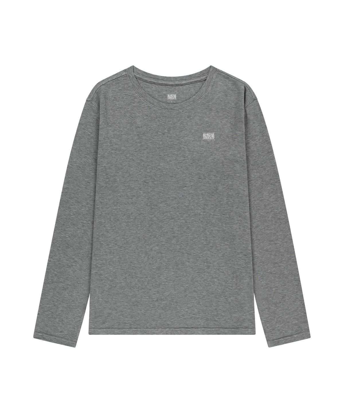 마리떼 프랑소와 저버(MARITHÉ + FRANҪOIS GIRBAUD) M WARM LONG SLEEVE TOP heather charcoal