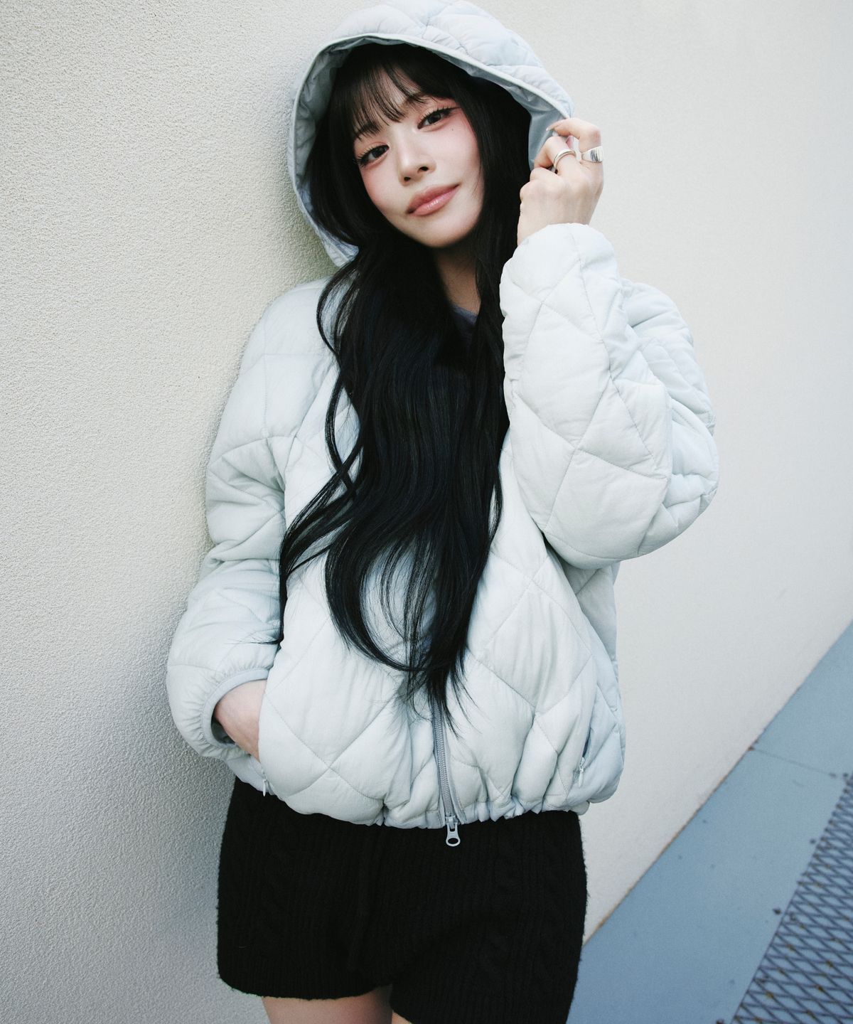 미쏘(MIXXO) 캐주얼 경량패딩_MIWJPGV01C