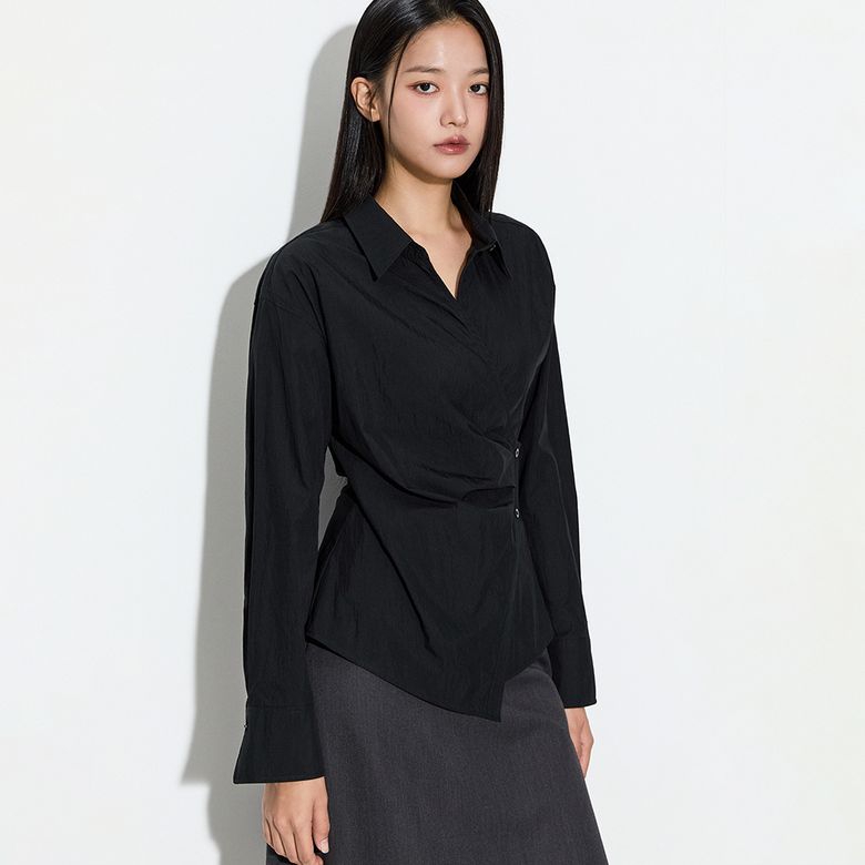 랩 디테일 셔츠_MIWYWG921G