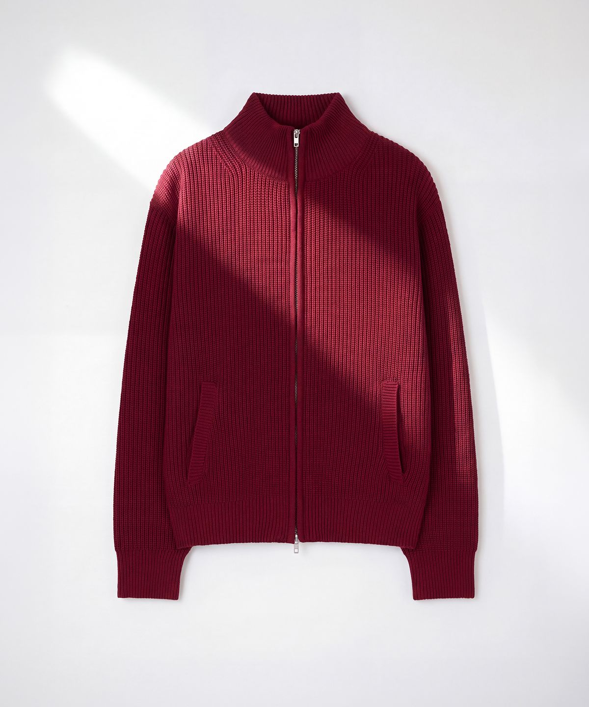 플로즈룸(FLAWSROOM) Matera Full Zip BURGUNDY