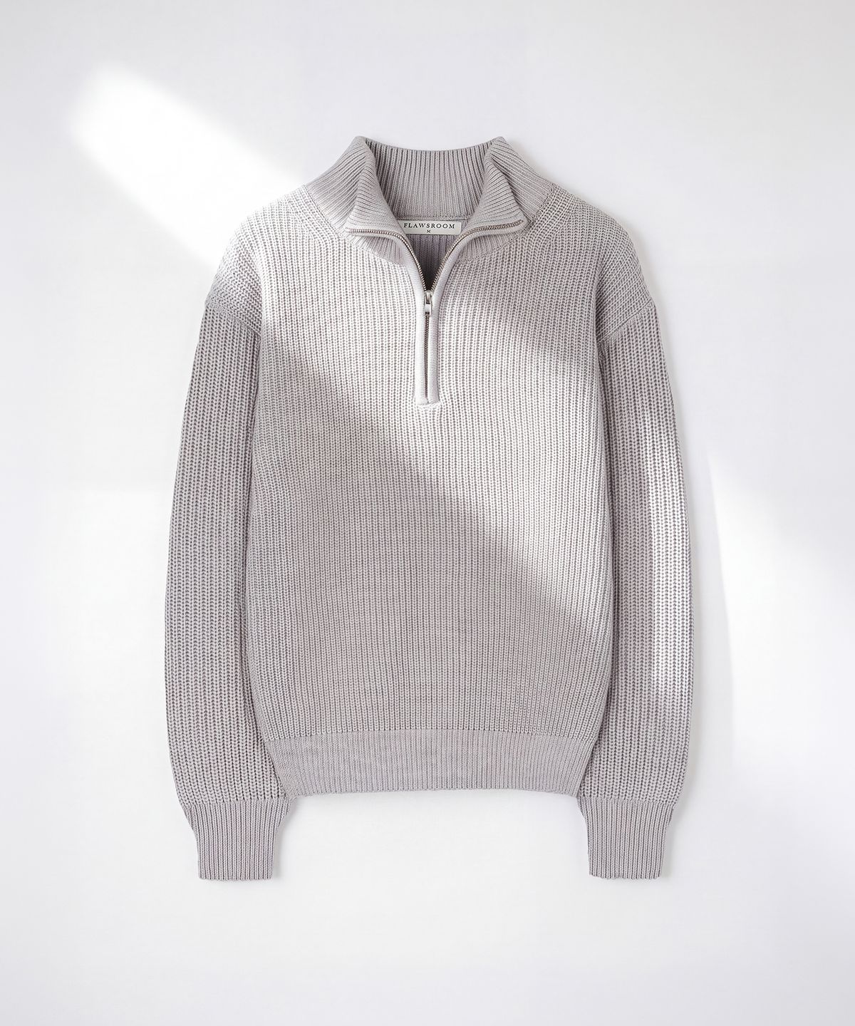 플로즈룸(FLAWSROOM) Verne Half Zip LIGHT GREY