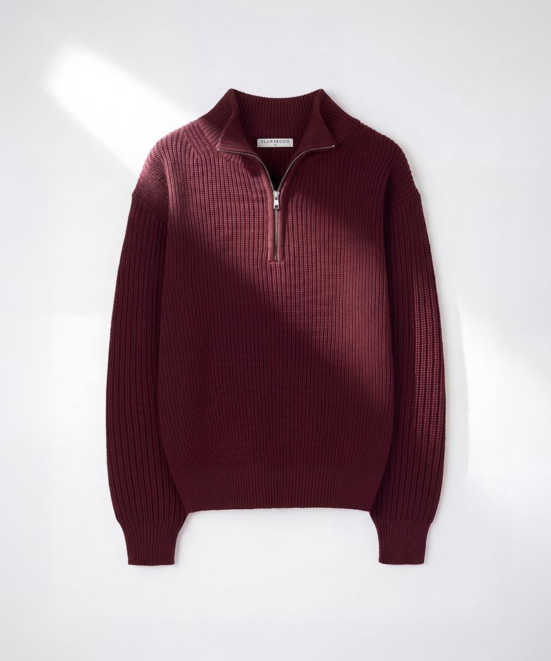 Verne Half Zip WINE