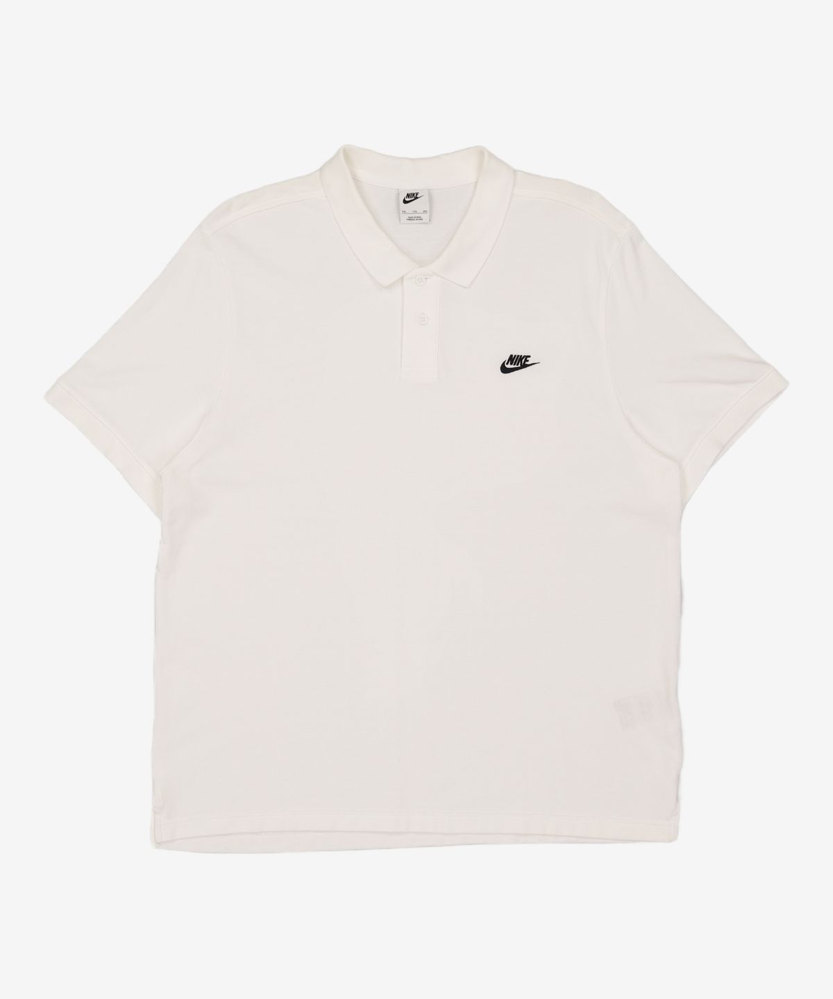 나이키(NIKE) 클럽 반소매 폴로셔츠 M - 화이트:블랙 / FN3895-100 110