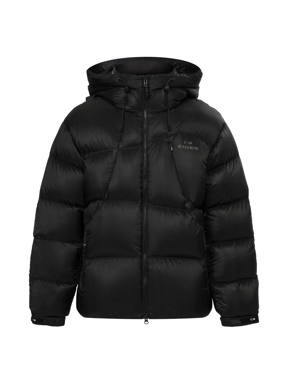아이더(EIDER) GRATINUM (그래티넘) 남성 후디드 푸퍼 구스 다운 자켓_Black