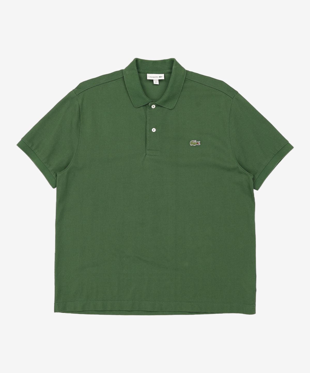 라코스테(LACOSTE) 남성 프렌치 레귤러핏 베이직 반팔 폴로 [그린] 6