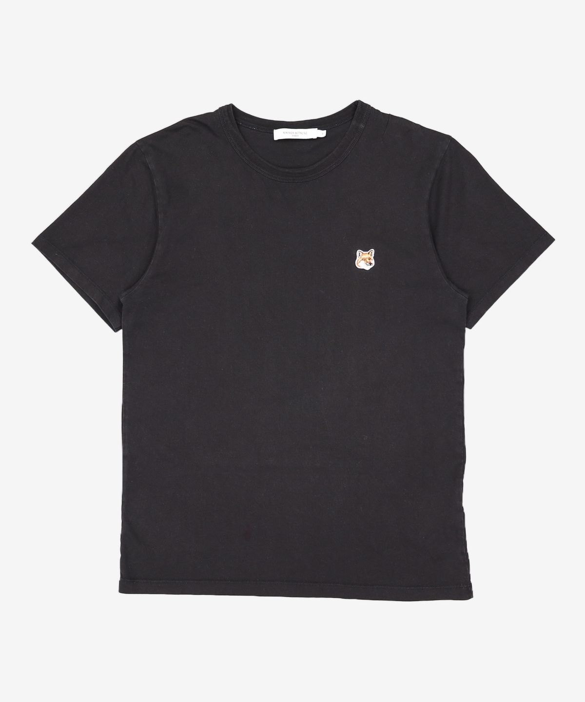 메종 키츠네(MAISON KITSUNE) 폭스헤드 반팔 티셔츠 AM00103KJ0008 P480 NAVY M