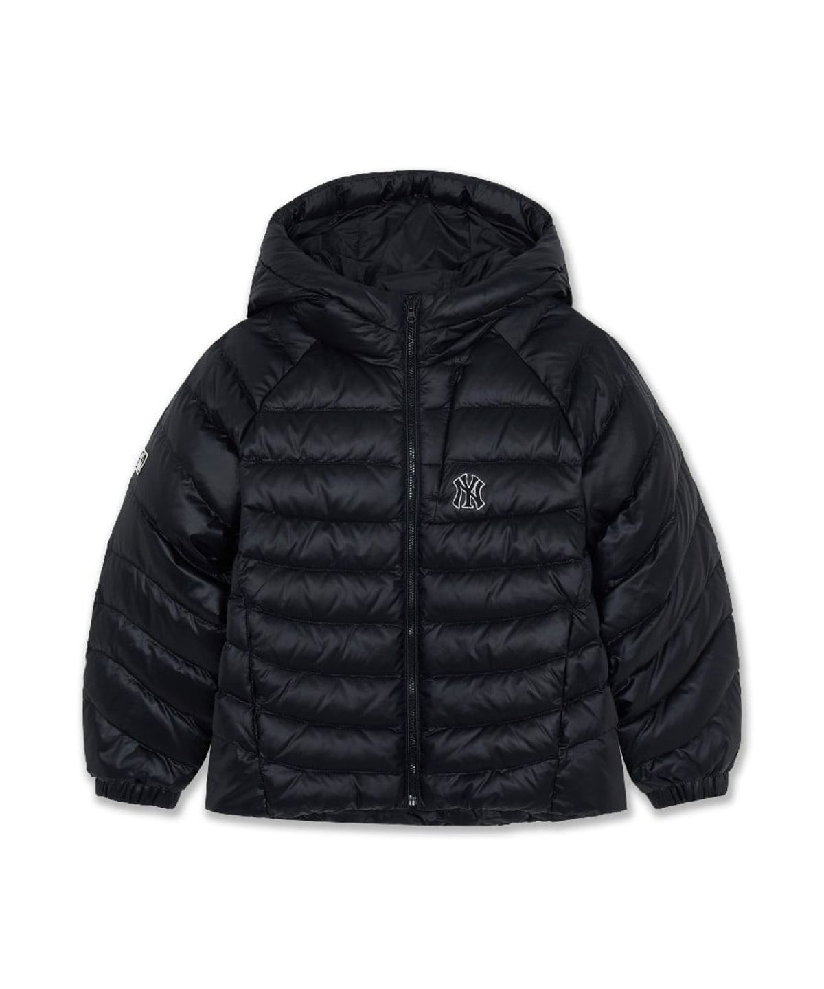 엠엘비 키즈(MLB KIDS) 아웃도어 모디파이드 유로피안덕 경량다운 NY (Black)