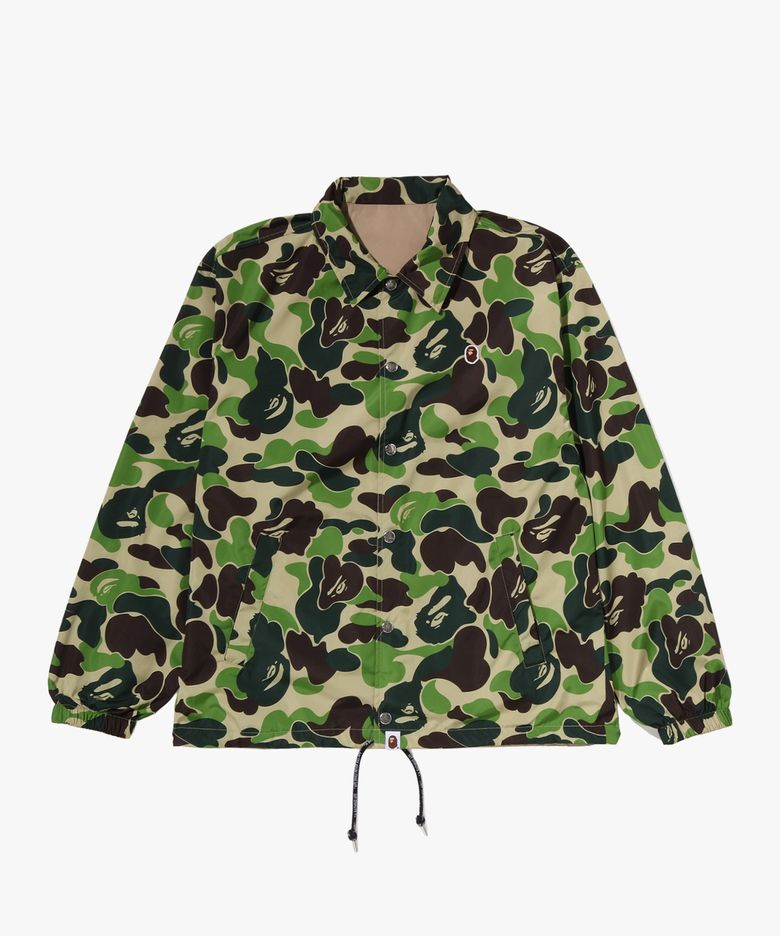 ABC 카모 리버시블 코치 자켓(M) GREEN