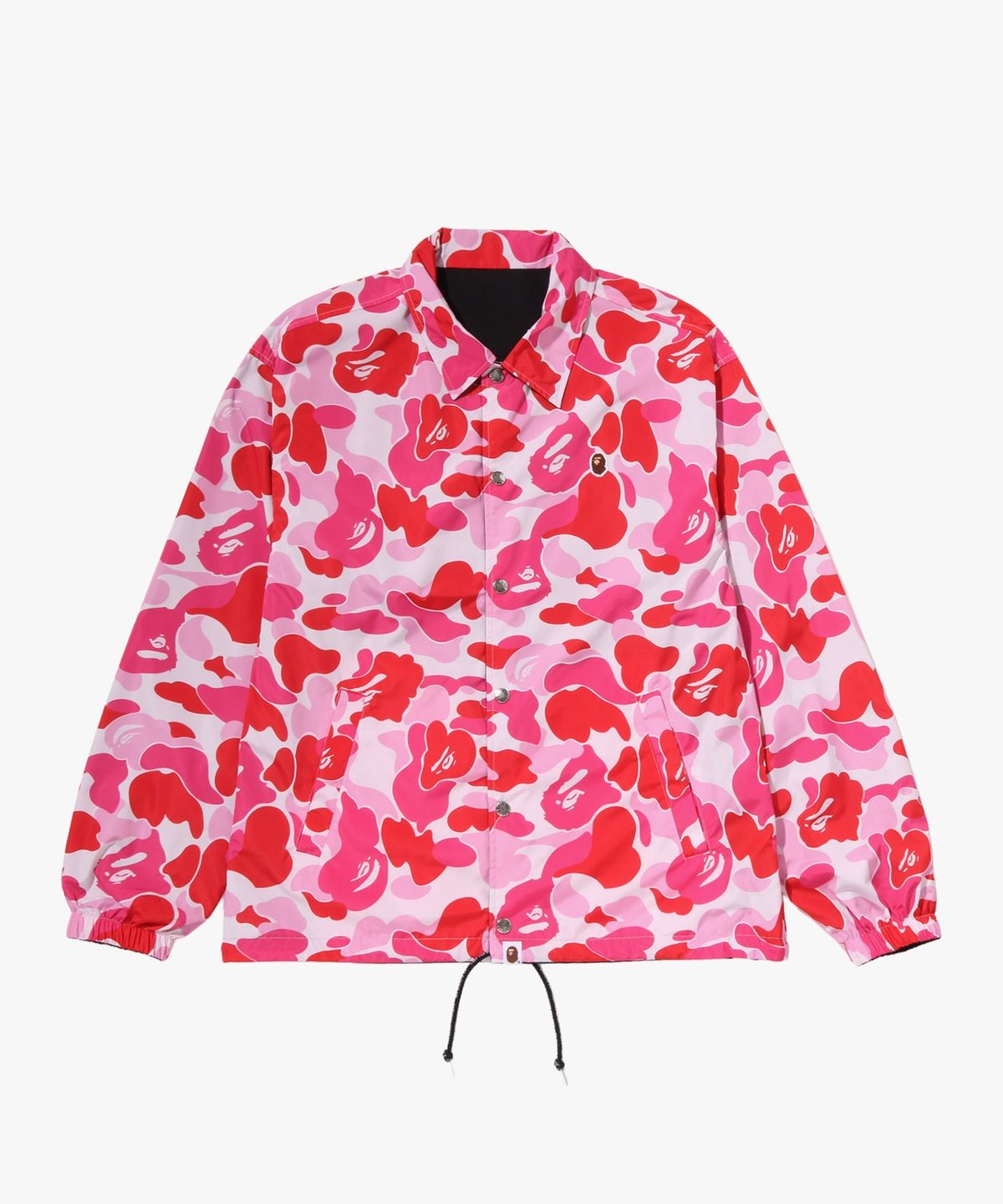 베이프(BAPE) ABC 카모 리버시블 코치 자켓(M) PINK