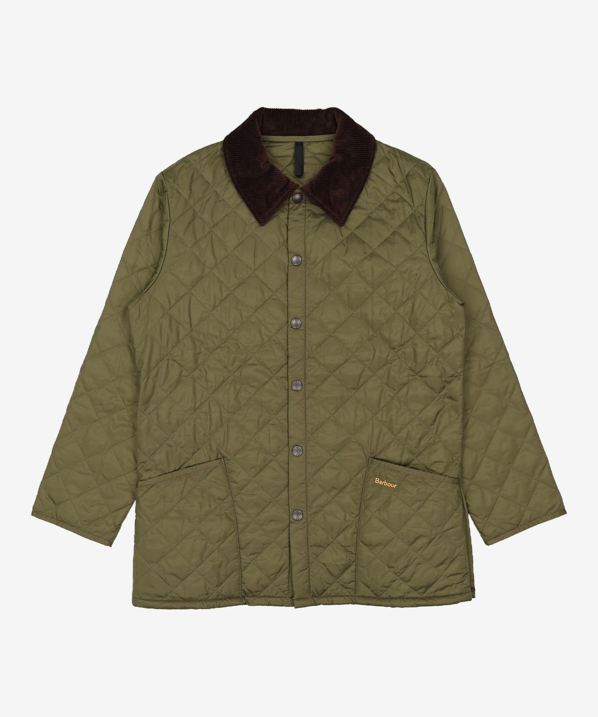 바버(BARBOUR) 남성 카키 Liddesdale 퀼팅 자켓 (URJA3F020L3) M