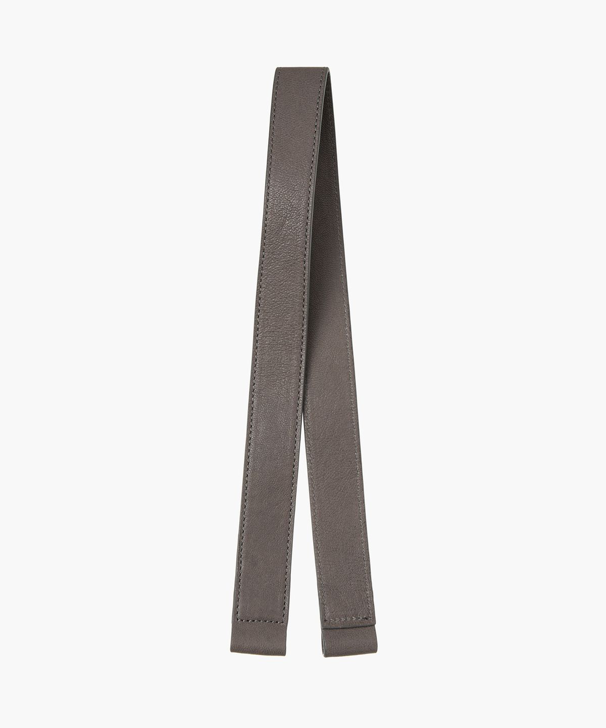 마지셔우드(MARGESHERWOOD) DUMPLING STRAP_taupe washed nappa