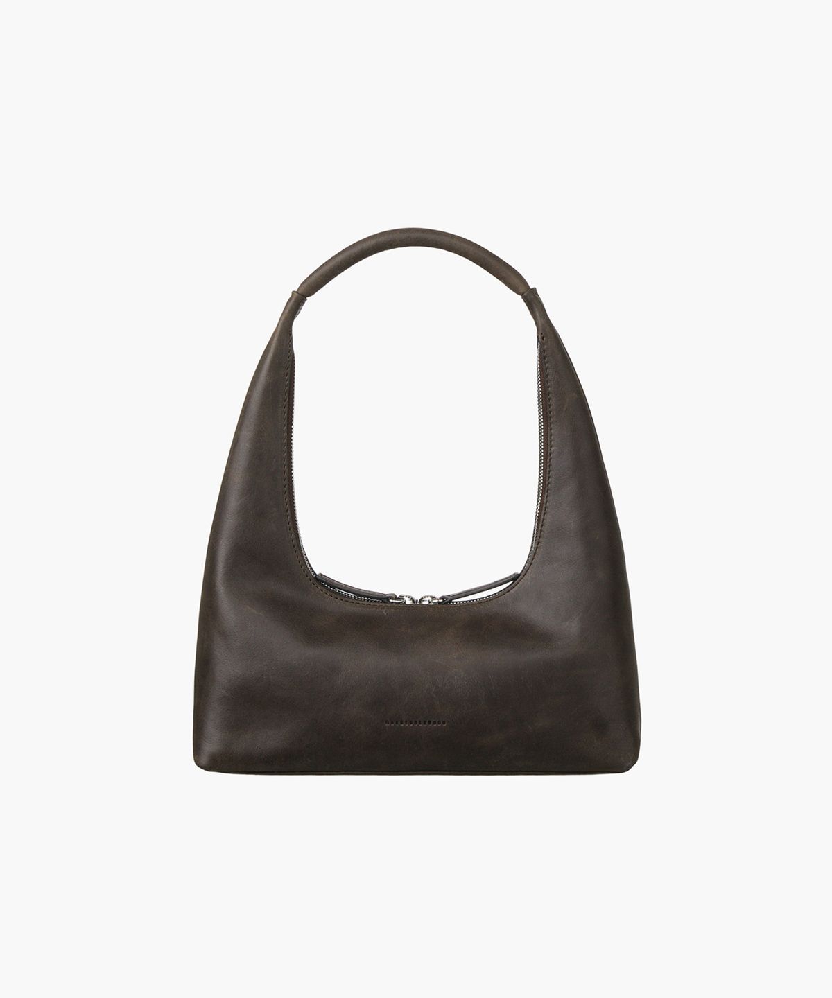 마지셔우드(MARGESHERWOOD) HOBO SHOULDER_sepia pull-up