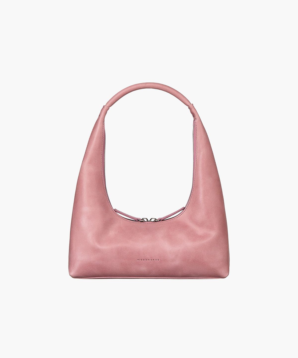 마지셔우드(MARGESHERWOOD) HOBO SHOULDER_tea rose pull-up