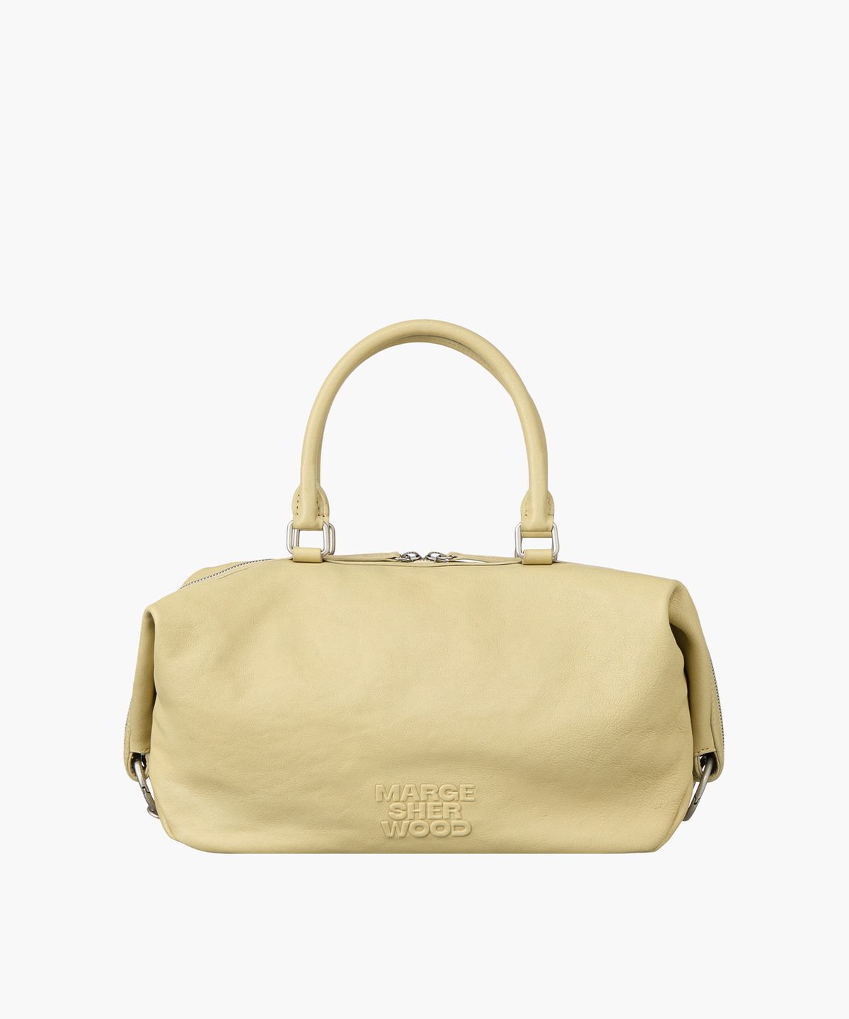 마지셔우드(MARGESHERWOOD) DUMPLING TOTE_butter washed nappa