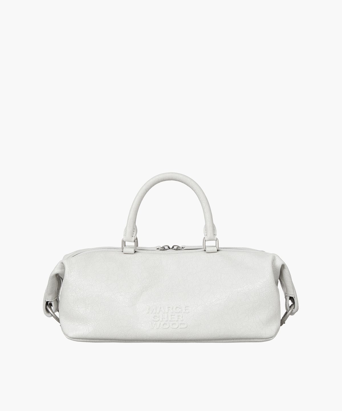 마지셔우드(MARGESHERWOOD) DUMPLING EW TOTE_off white cracked