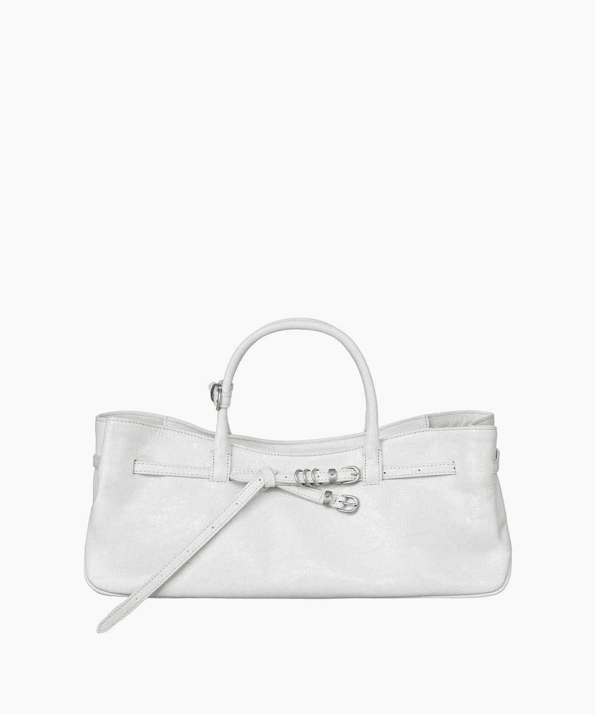 마지셔우드(MARGESHERWOOD) GRANDMA USED BAG_off white cracked