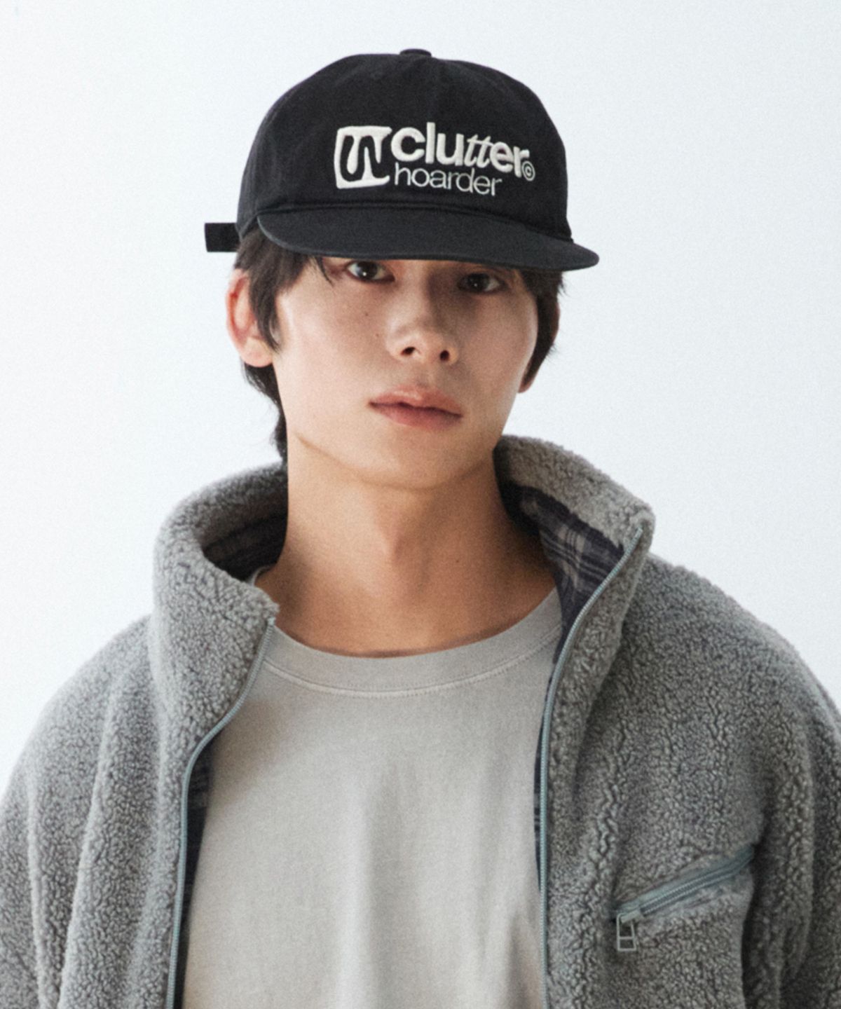 더블유엠씨(WMC) 5패널 트럭커 캡_BLACK