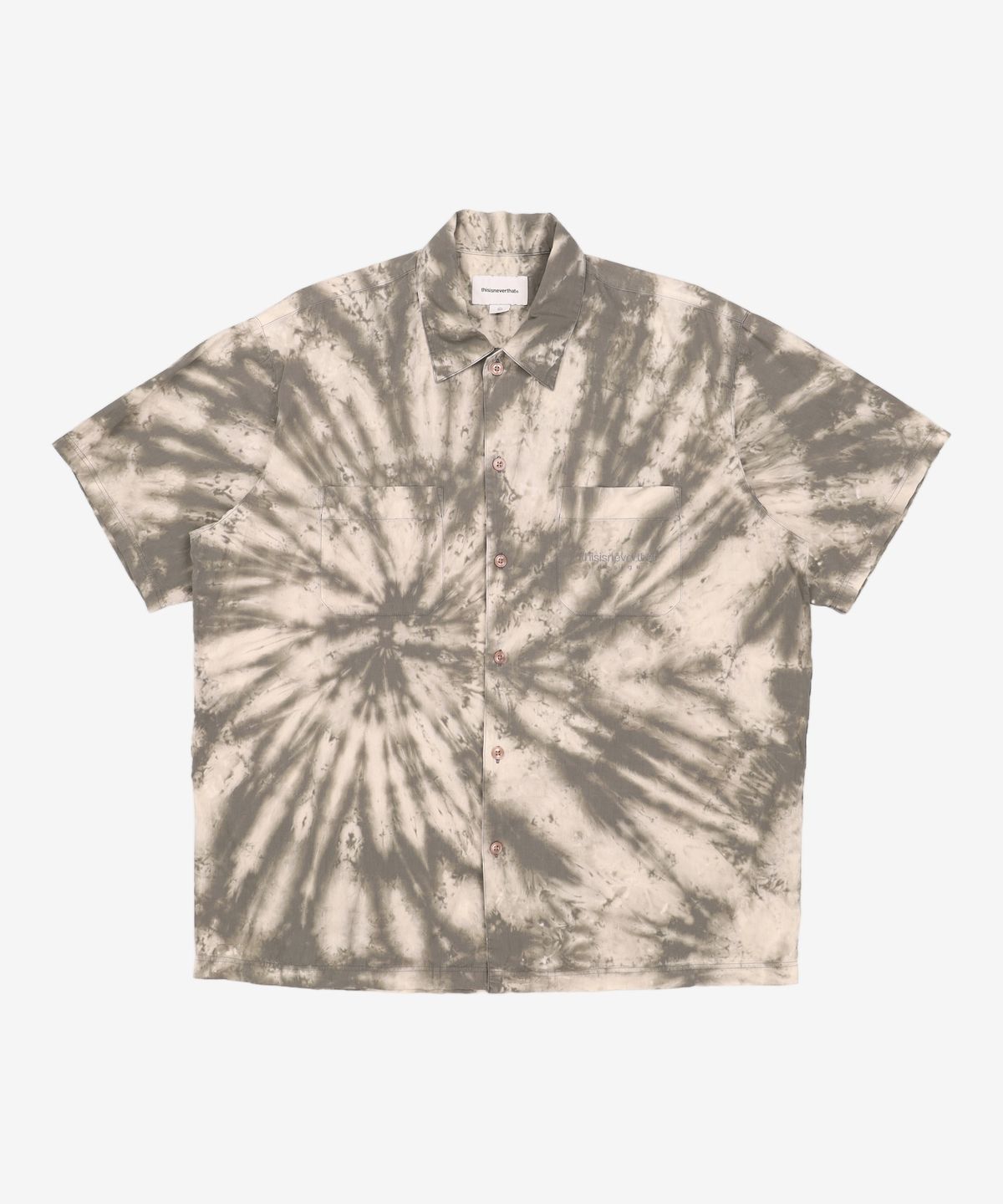 디스이즈네버댓(THISISNEVERTHAT) Tie Dye S/S Shirt Grey XL