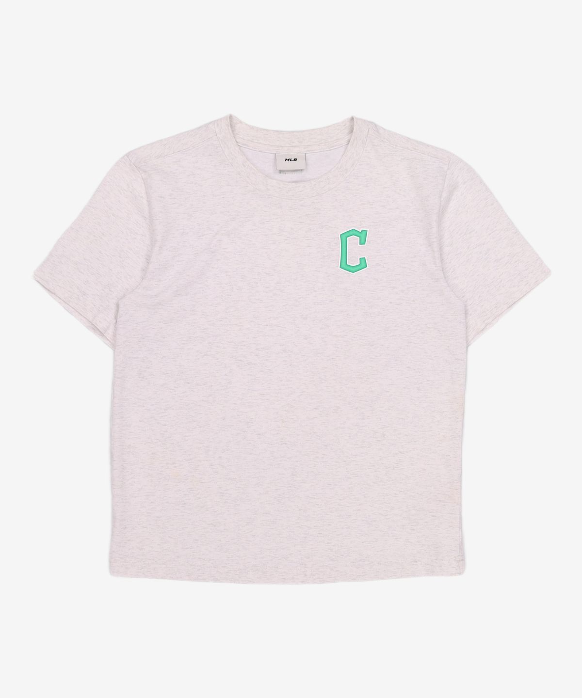 엠엘비 키즈(MLB KIDS) 베이직 스몰로고 반팔 티셔츠 CLE (L.Melange Grey) 155