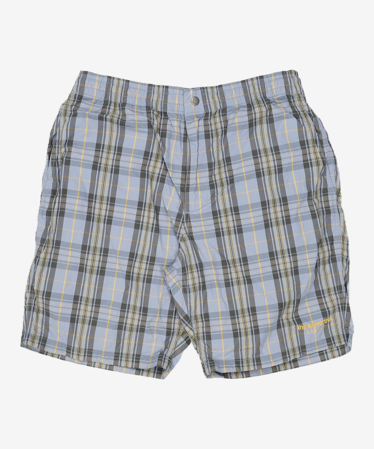 디스이즈네버댓(THISISNEVERTHAT) CORDURA® Check Short Slate L