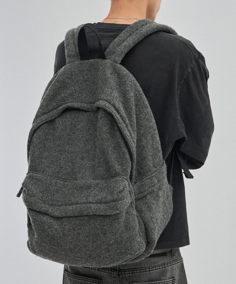 WOOL BACKPACK [GRAY]
