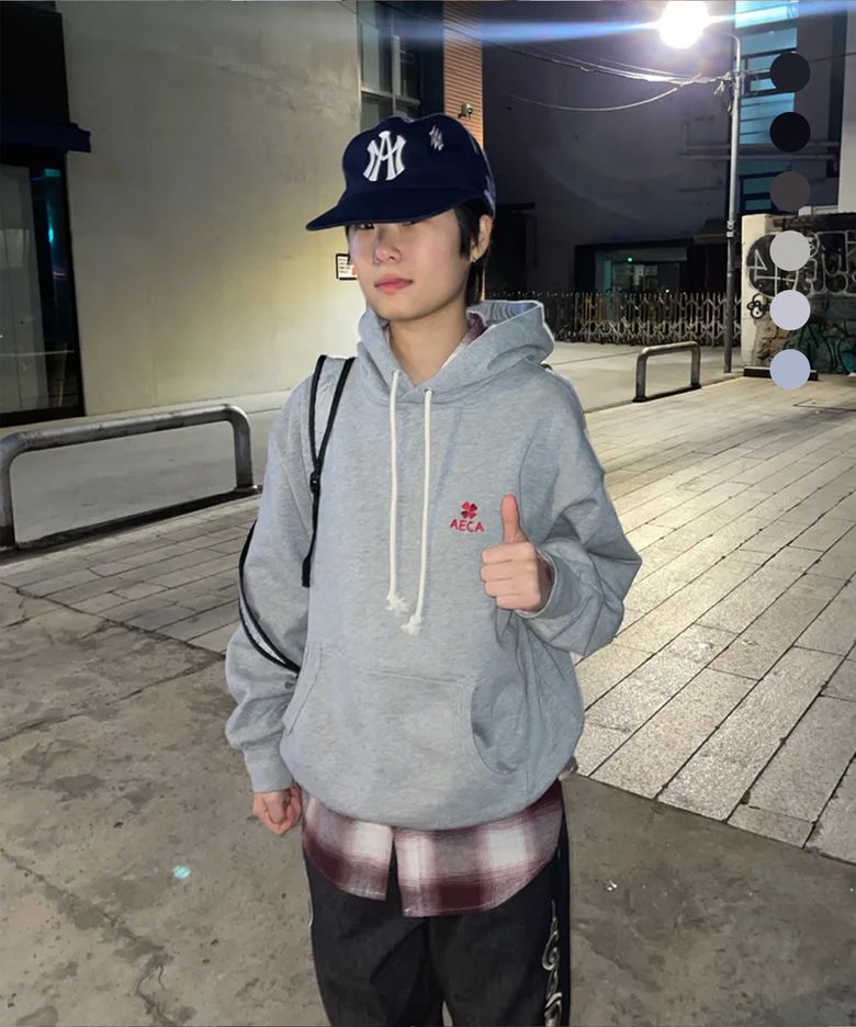 EVERYDAY AECA CLOVER HOODIE (6color)