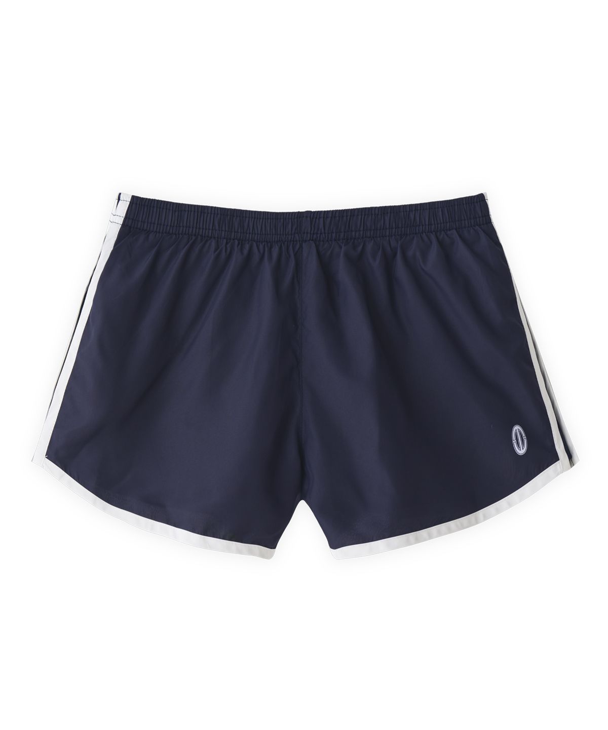투위드(TUEWID) Line track shorts in dark blue