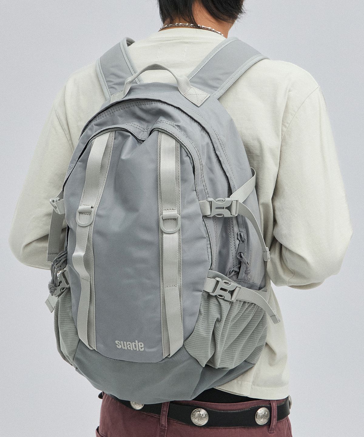 스웨이드(SUADE) UTILITY BACKPACK [GRAY]