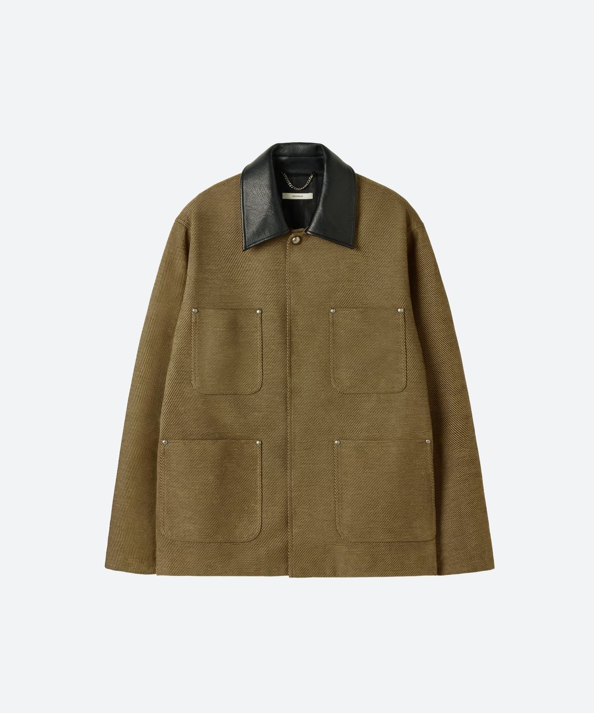 문선 아카이브(MOONSUN ARCHIVE) UNISEX, Studed Work Jacket / Dark Beige
