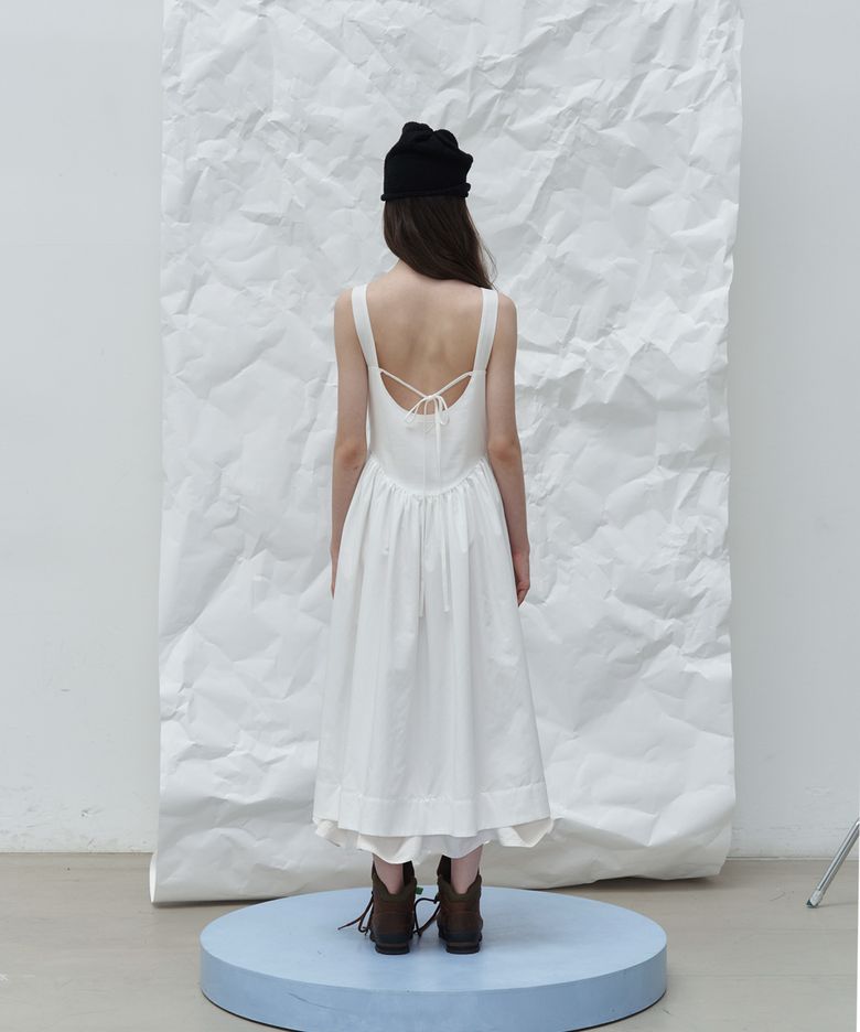 Atelier autumn dress - ivory