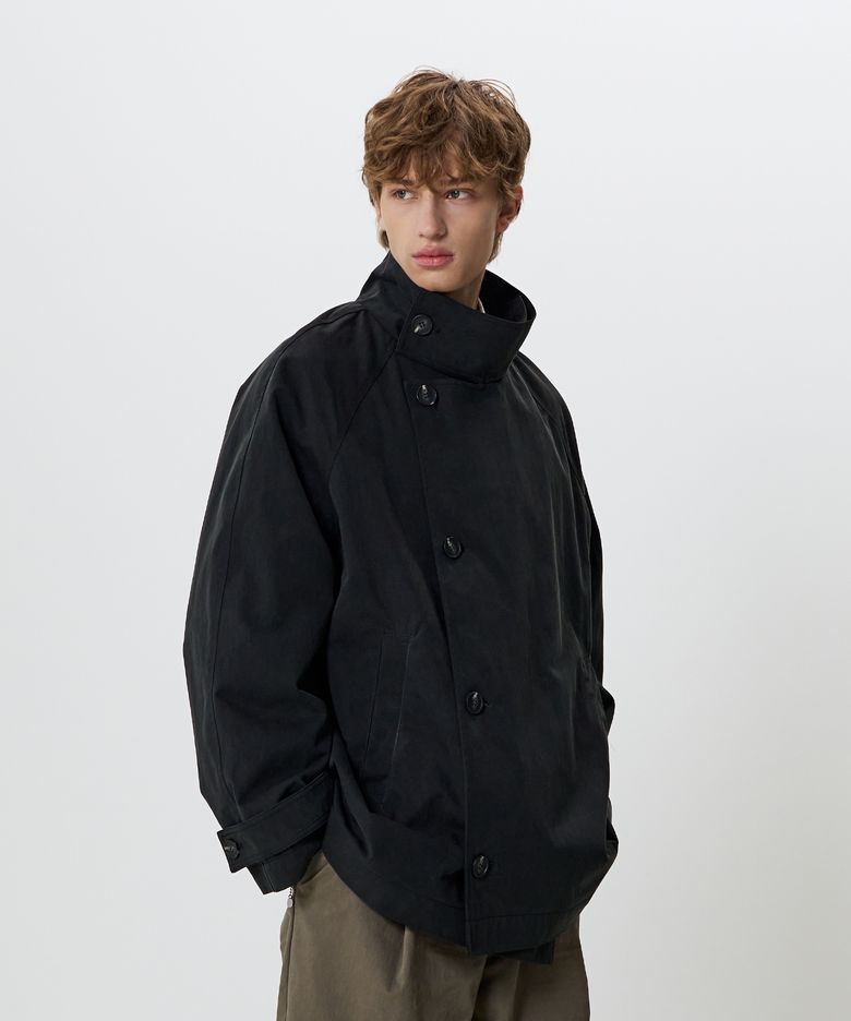 시티 트렌치 자켓 (나이트 블랙)