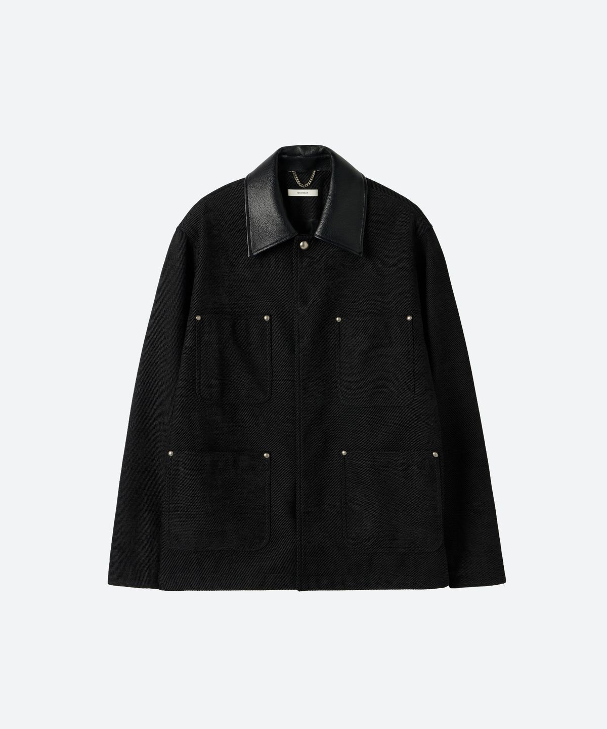 문선 아카이브(MOONSUN ARCHIVE) UNISEX, Studed Work Jacket / Black