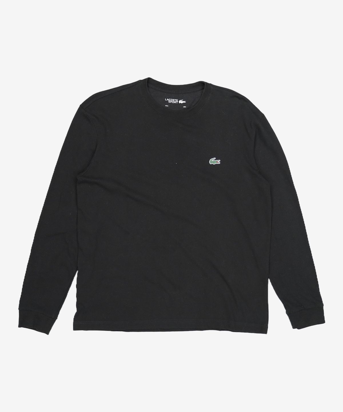 라코스테(LACOSTE) 남성 베이직 긴팔 티셔츠 L