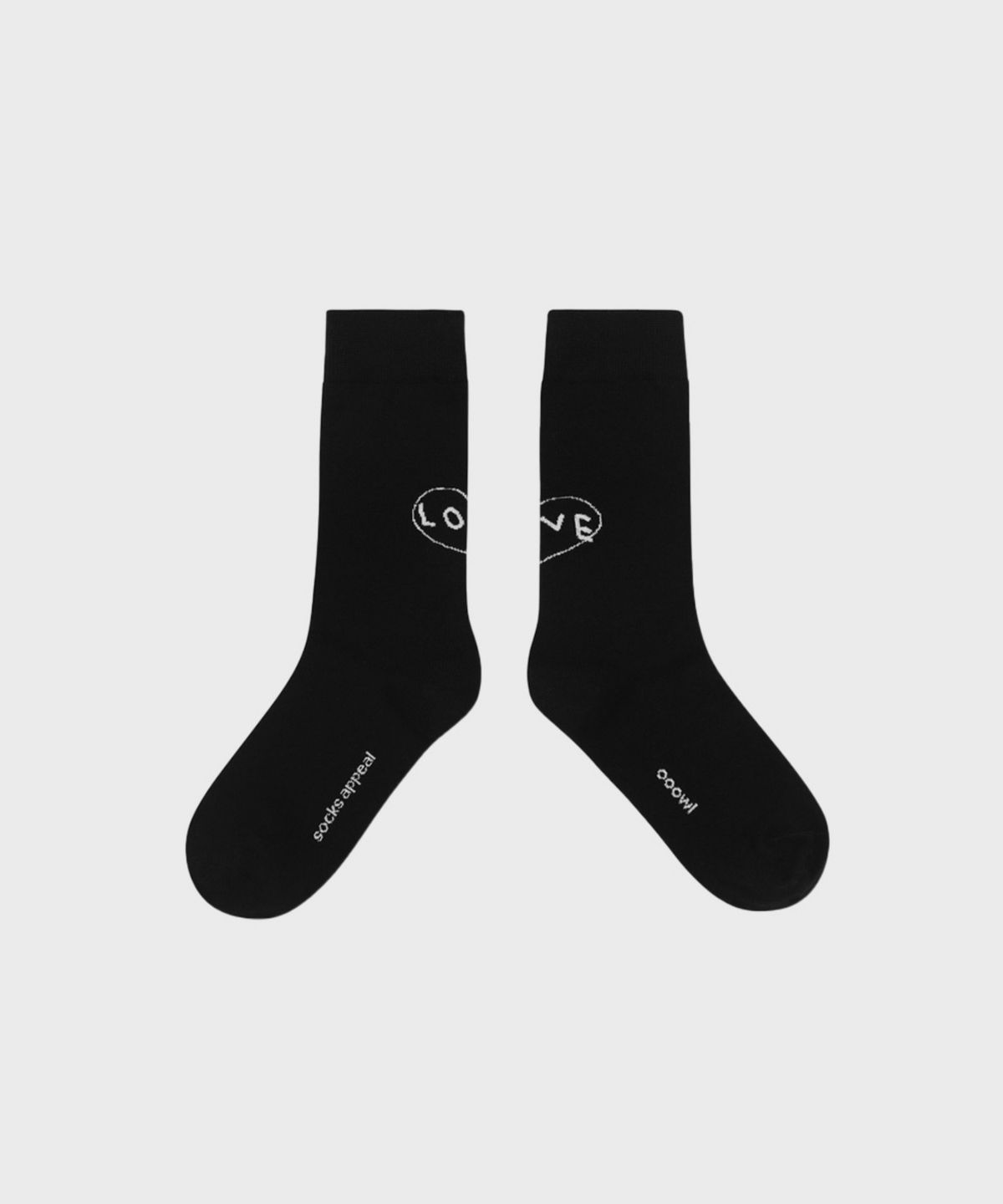 오울(OOOWL) LOVE HEART BLACK