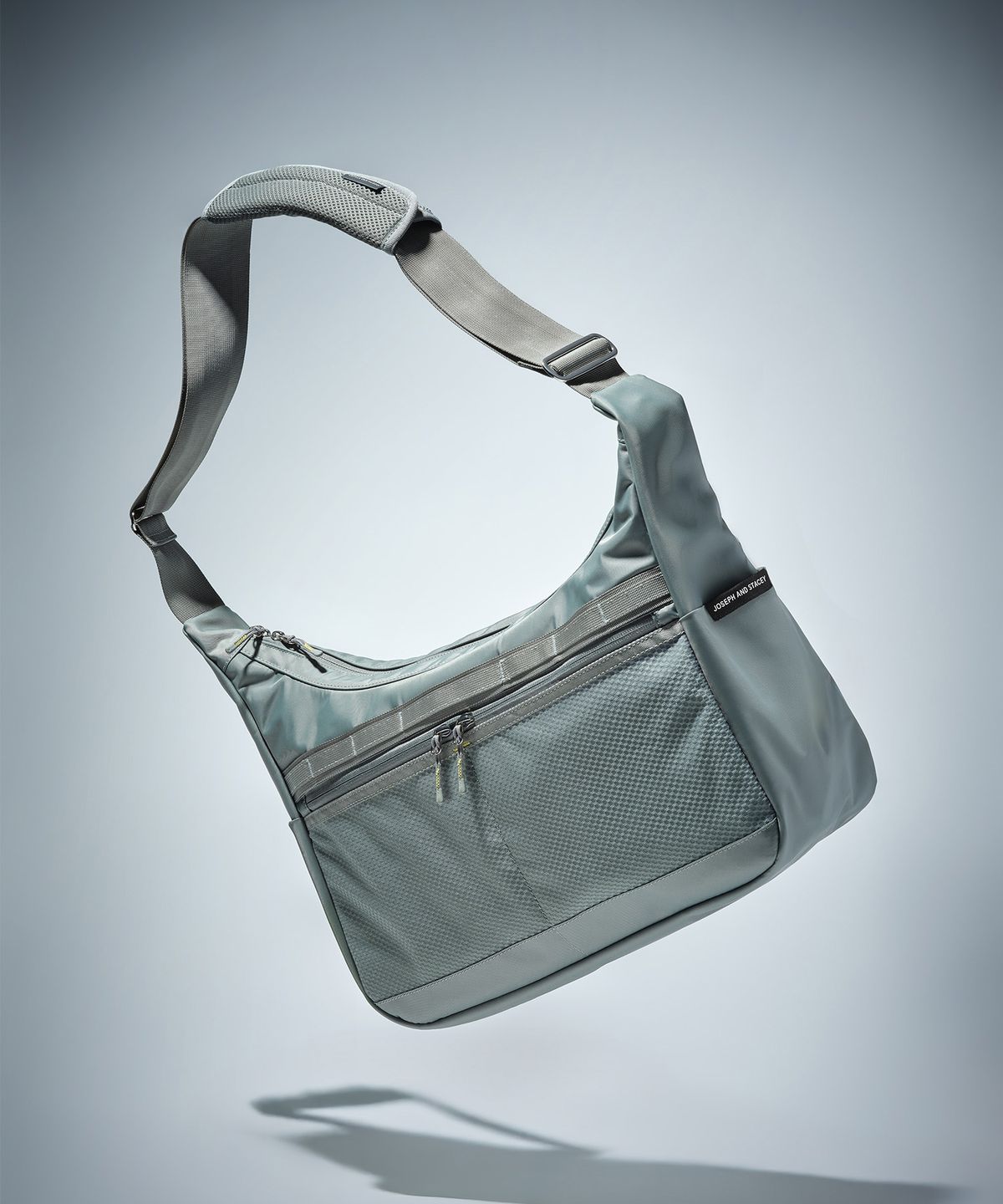 조셉앤스테이시(JOSEPH&STACEY) Daytrip Light Crossbody L Teal Grey
