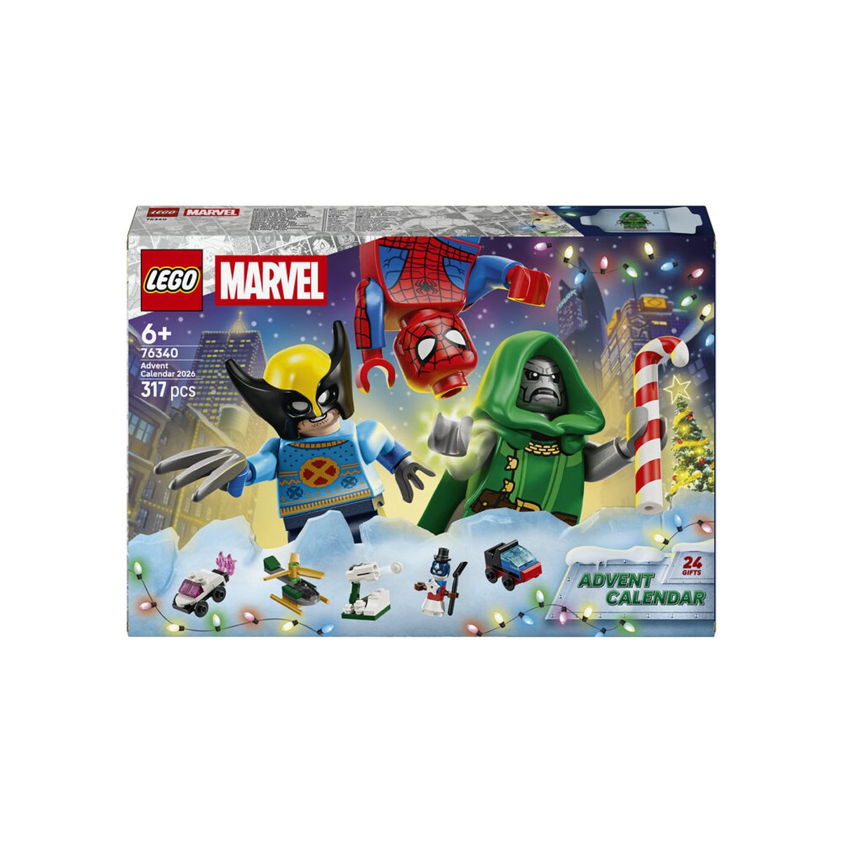 레고(LEGO) 레고 슈퍼히어로 76340 마블 크리스마스 캘린더 2026 [레고공식]
